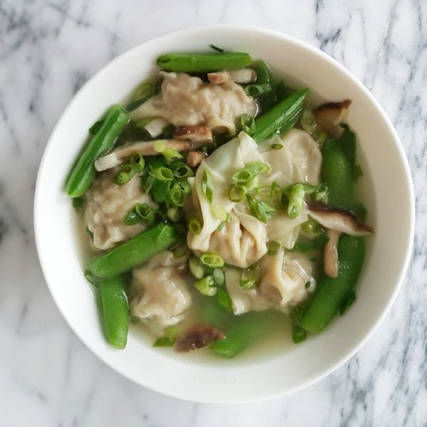 How to Make Pork and Turkey Wonton Soup at Home