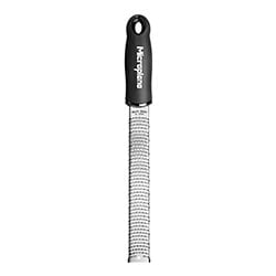 Microplane #46020 Premium Black Zester/Grater with a white background