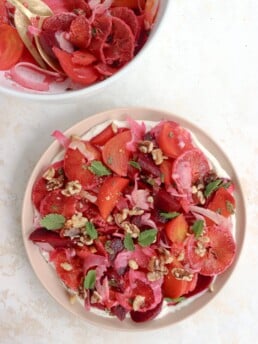 Blood Orange & Roasted Beet Salad with Creamy Yogurt Dressing - Lindsay  Pleskot, RD