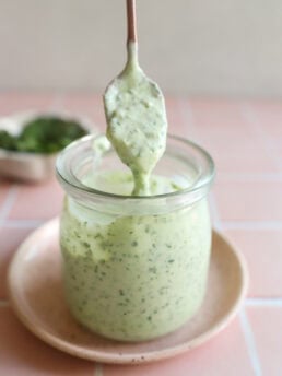 yogurt and sour cream dressing 5 Minute Greek Yogurt Dressing