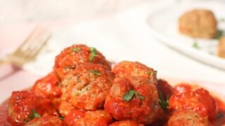 Easiest Sheet Pan Turkey Zucchini Meatballs (Moist & Juicy
