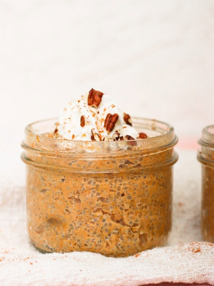 Quick-Setting Pumpkin Chia Pudding (with Yogurt) - Lindsay Pleskot, RD