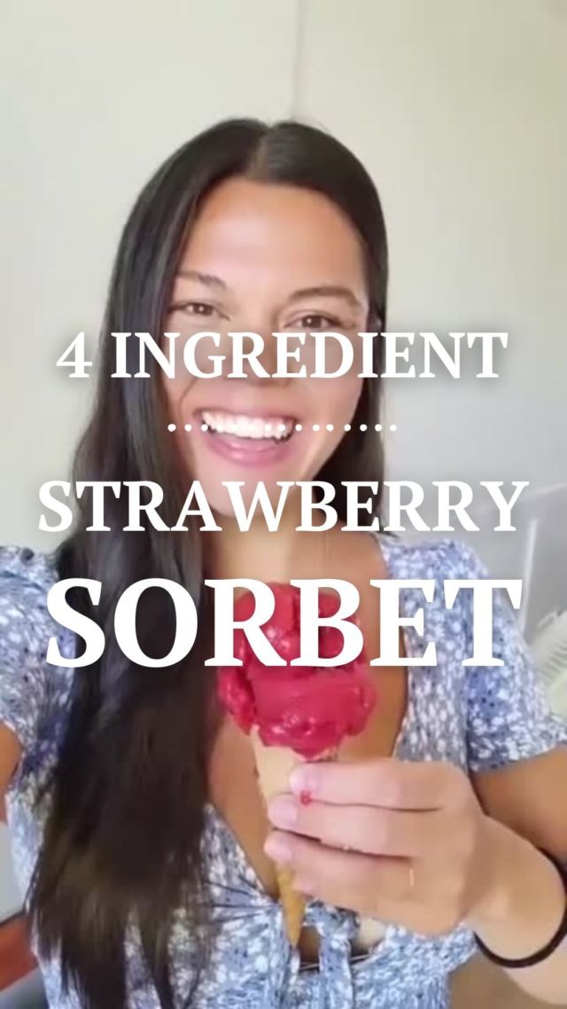 Nutrition packed homemade sorbet in 5 minutes? Who's in?! 🍓

Mark my words, this will be your snack of the summer!

🍨 4 ingredients
🫐 Packed with antioxidants
💦 Hydrating and so refreshing 

And taken up a notch with @myprogressive PhytoBerry this insanely delish snack is nourishing on all fronts! AD

To make/

4 cups frozen strawberries
2 scoops Progressive PhytoBerry
1 Tbsp honey *sweeten to taste
1 Tbsp lemon juice
½ - ½ cup water 

Blend until smooth. Enjoy as is or pop in the freezer for a firmer texture (if freezing longer than 3 hours, let thaw on the counter for 30 mins before scooping)

While I'm all about a food first approach, Progressive PhytoBerry is a fun and easy way to pack in even more nutrition to support your busy life! This highly concentrated whole food based berry supplement is packed with antioxidants and made with all natural ingredients. Did I mention it tastes delicious?! We love freezing these into popsicles too for some extra hydration on hot days!

I Made this with a strawberry base but you can really use any fruit. What fruit base would you make it with!?

#Progressive_Partner #UnlockNextLevelNutrition #MakeFoodFeelGood