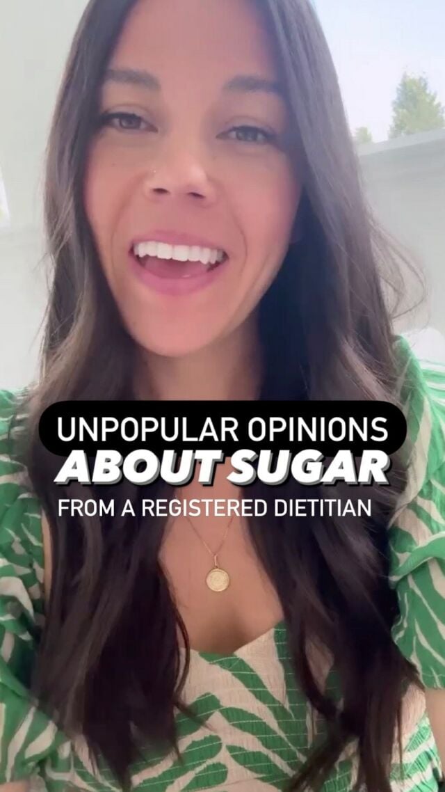 This might be controversial but let’s talk about sugar [AD].

As a dietitian it boggles my mind how much misinformation (and fear mongering) there is out there, especially when it comes to sugar. Let’s talk about 3 of the most common misunderstandings I hear.

❌ It’s not sugar addiction. ✔️It’s sugar *restriction*
Did you know that the majority of studies done on “food addiction” were actually conducted on subjects that were restricted or deprived from food. Why is this important? When we are deprived of food in general or something specific like sugar, our body’s natural response is to actually crave it more. It’s psychology 101.

❌ Sugar does not cause hyperactivity. ✔️It provides Energy
Sugar is simply carbohydrates broken down into their simplest form (aka the form we use for ENERGY!). Of the 3 macronutrients (carbs, fat & protein), carbs are broken down into energy the fastest which means you feel it quicker. So that burst of energy you’re getting after eating a piece of chocolate? It’s just your body doing its job. 

❌ Sugar isn’t toxic. ✔️It’s food.
Okay this one drives me crazy. Saying something is toxic, is saying it’s poisonous. Sugar is a food that our bodies can digest and convert into energy. There are many forms of sugar and it is one source of fuel for our bodies. You don’t need to call poison control when you eat it, so stop saying it’s toxic. 

Do you agree or disagree? Let me know in the comments below and follow @lindsaypleskot for more no BS nutrition talk.

#makefoodfeelgood