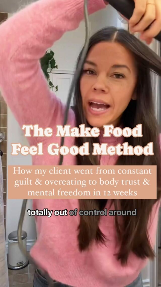 👇🏼 It’s not too late. Even if you’ve tried everything else. Let me explain... 

When I first connect with clients they are often fearful.

and I GET IT! 

The’ve tried so many different diets, programs, read all the books, and keep ending up back in the same place.

If it was a simple as what to eat vs. not, we’d all have it figured out. 

But most programs miss the KEY foundational steps of 

 1️⃣ Reprogramming your mindset

 2️⃣ Reconecting and trusting our body

BEFORE diving into nutrition! 

They also often miss the LAST step —how to integrate it all into real life! So you can go to brunch with girlfriends! Enjoy the vacation and don’t miss out on having ice cream with your daugheter! 

✨ THIS is exactly why I created Make Food Feel Good. To give you a complete step by step so you can finally transform your relationship with food and your body for good. 

DOORS CLOSE IN 2 DAYS and won’t open again until Fall/Winter 2024 ‼️

🌺 Comment “change” if you’re ready to do this and I’ll send you next steps. 

Xo
Lindsay

PS - if you’ve got any questions, send me a DM before doors close! I’m here to chat.

#foodfreedom #intuitiveeatingdietitian #intuitiveeatingjourney #nondietdietitian